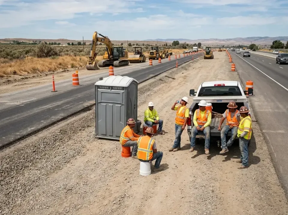 highway-road-construction-crew-007 — frequently asked questions, Porta Potty and Restroom Rentals in Troy, MI